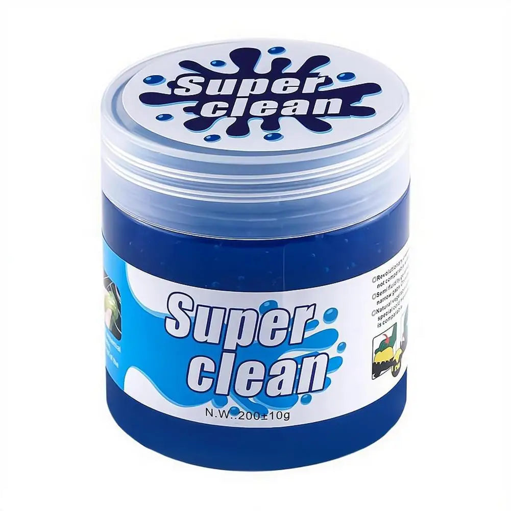 Car Interior Cleaning Soft Gel Duster – Dashboard, Air Vent & Laptop Keyboard Dust Remover