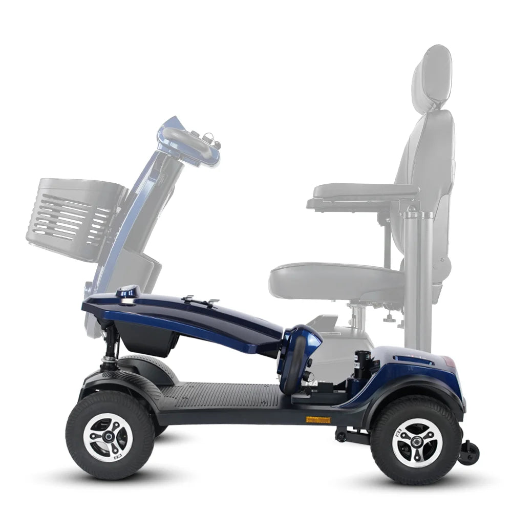 4-Wheel Mobility Scooter – 300W, 15–25 km Range, 136 kg Capacity