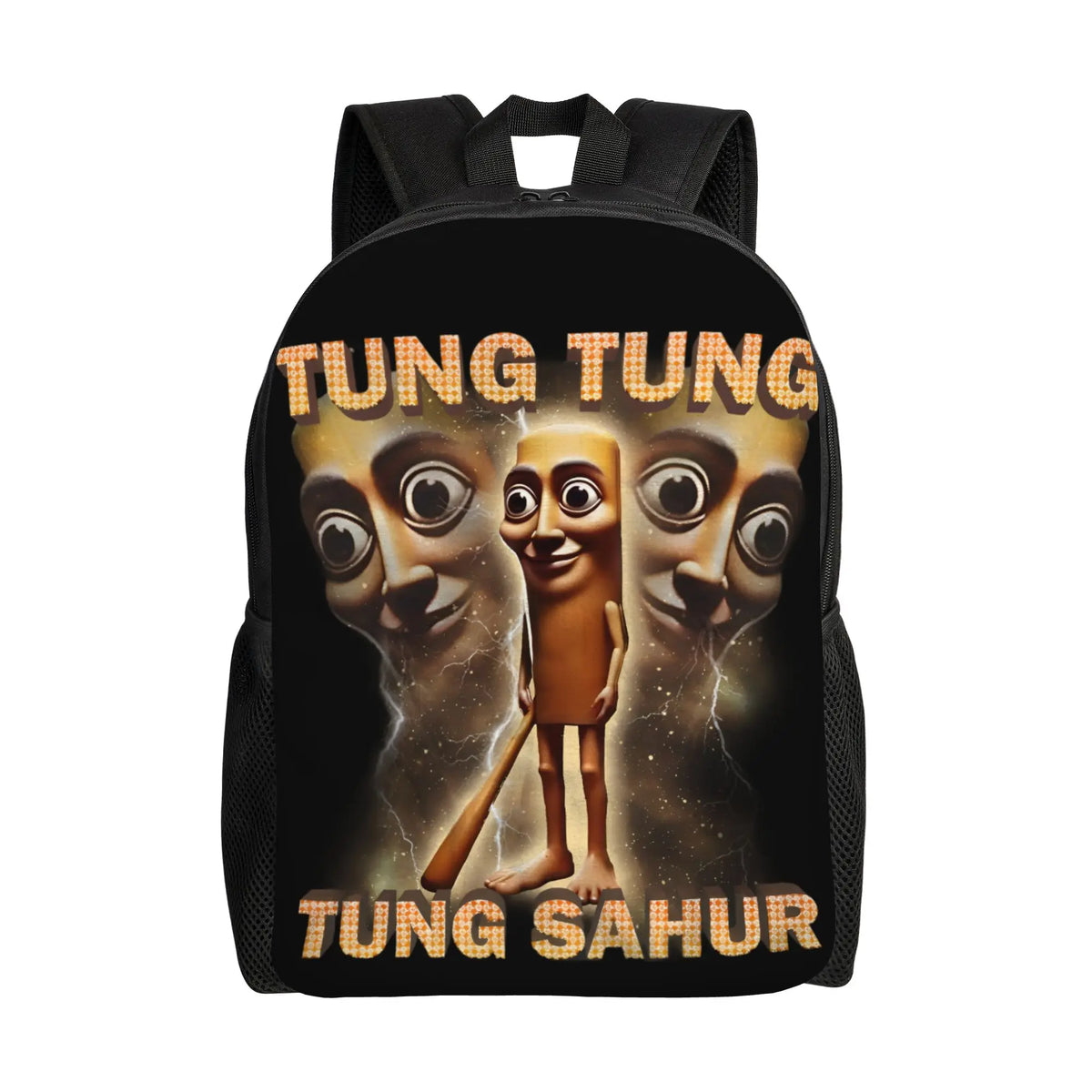 Tung Tung Tung Sahur Backpack – Unisex Meme Daypack