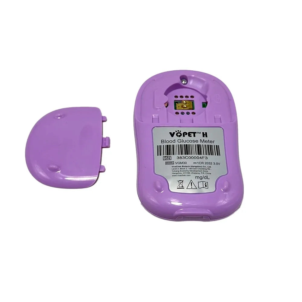 Pet Blood Glucose Meter – Professional Blood Glucose Monitoring System for Diabetic Dogs & Cats Diabetes Management