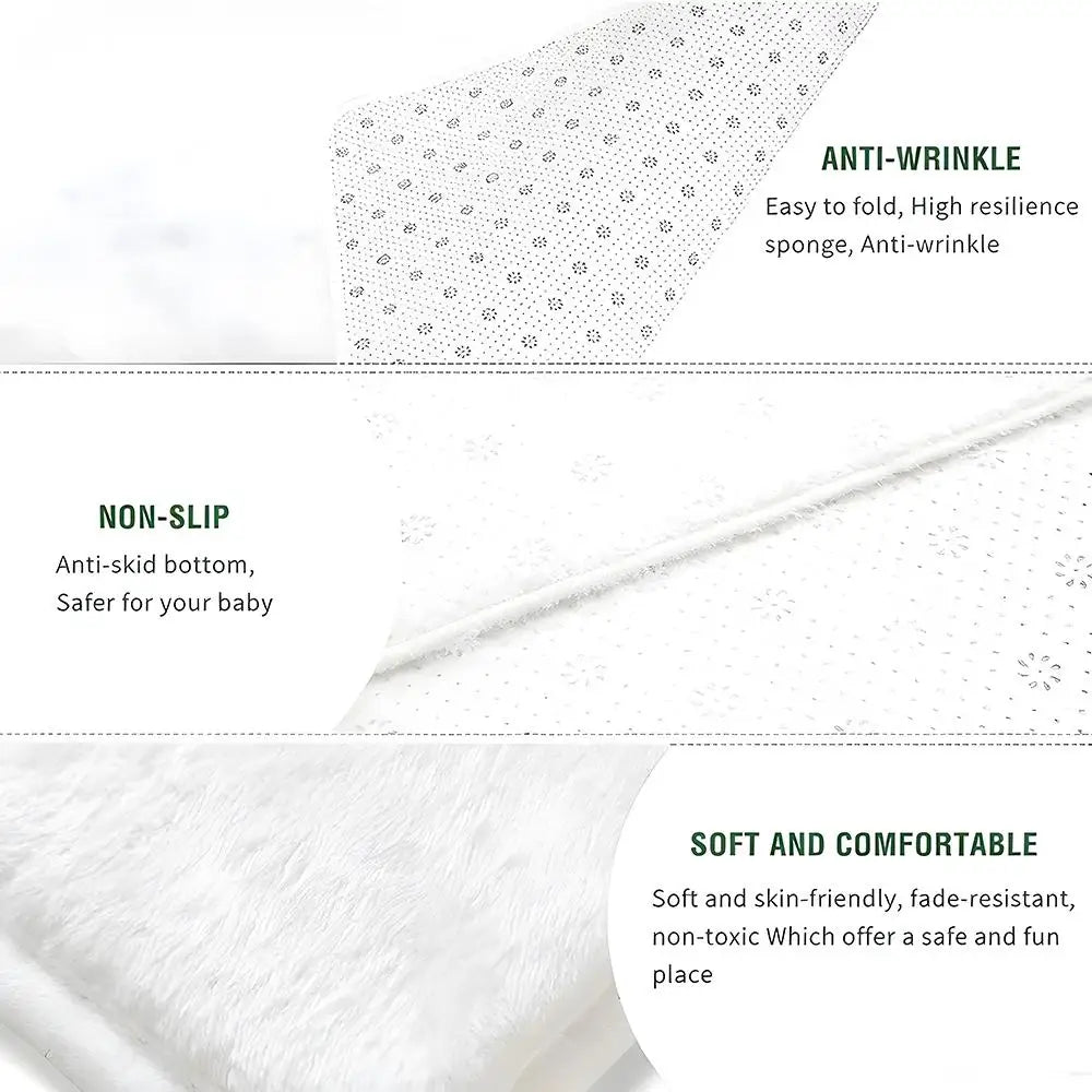 Bubu & Dudu Cute Flannel Floor Mat – Soft Non-Slip Rug for Living Room, Bedroom & Kitchen