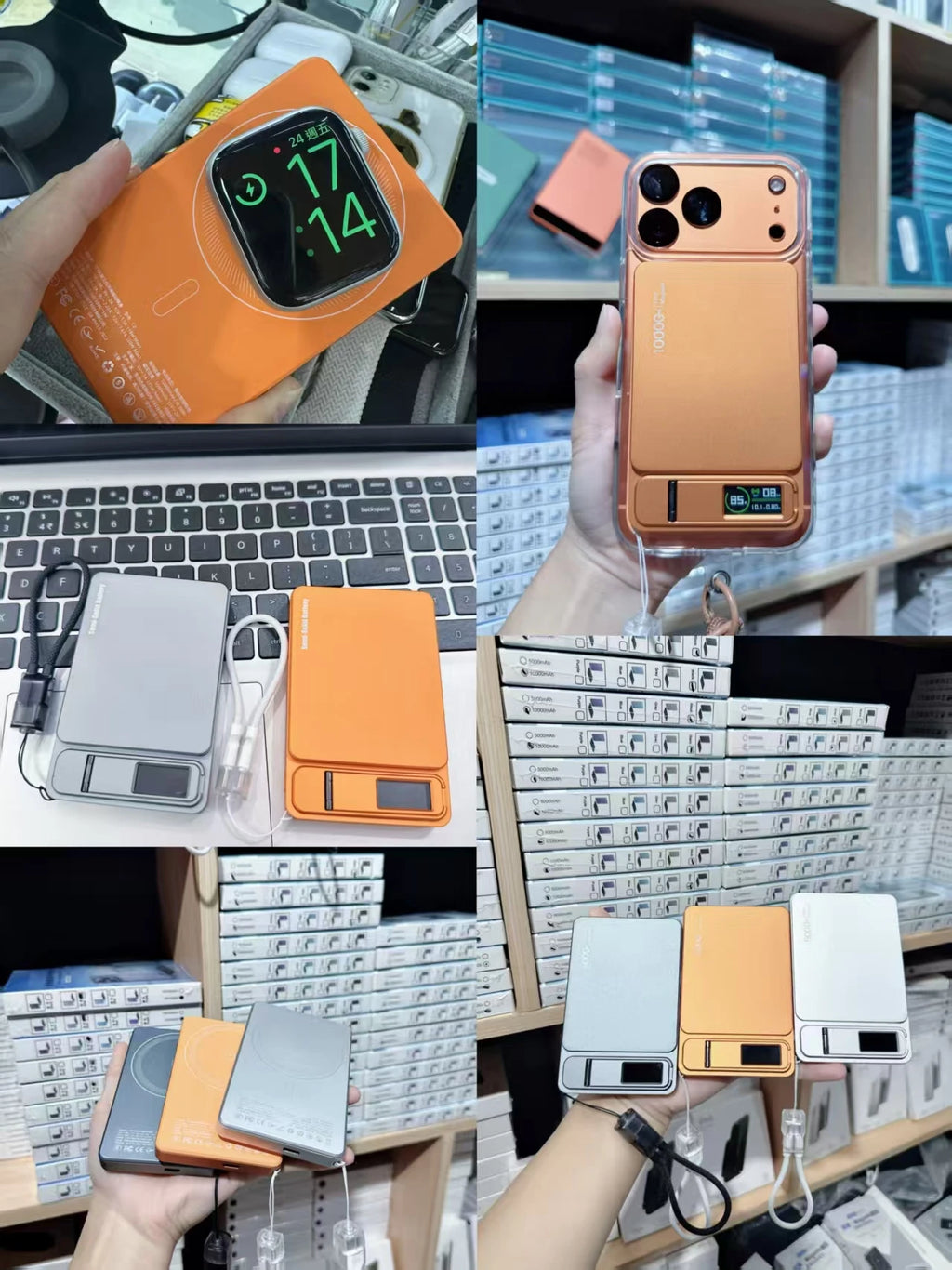 10000mAh Slim Power Bank — Lightweight Portable Charger for Everyday Carry