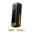 Aohi The Future Starship 240W 27,600mAh LED Display Power Bank with 3FT C-C Cable