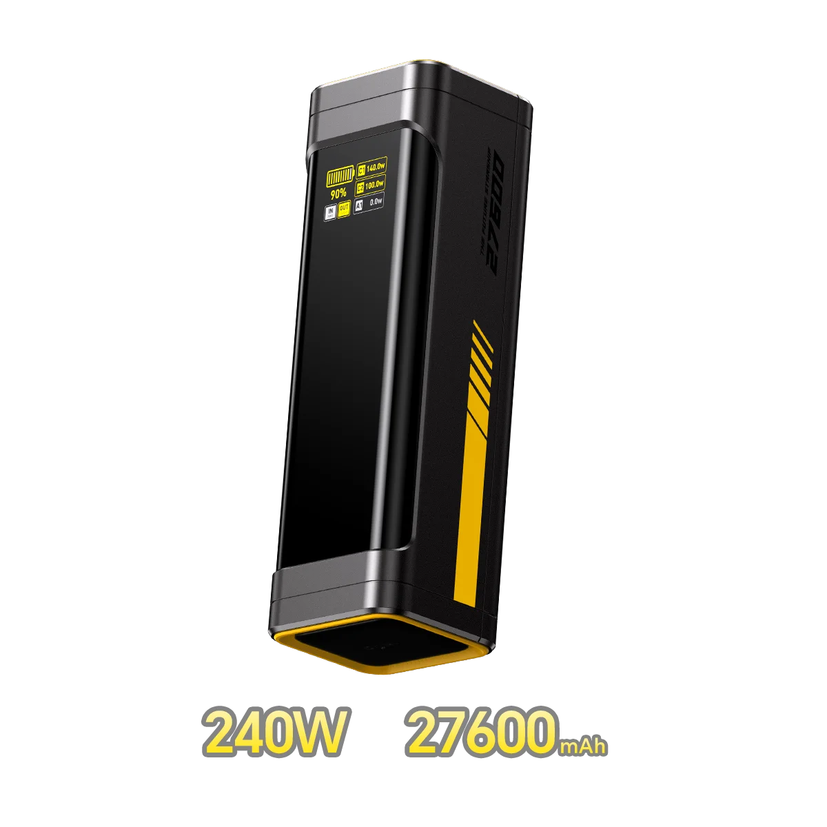 Aohi The Future Starship 240W 27,600mAh LED Display Power Bank with 3FT C-C Cable