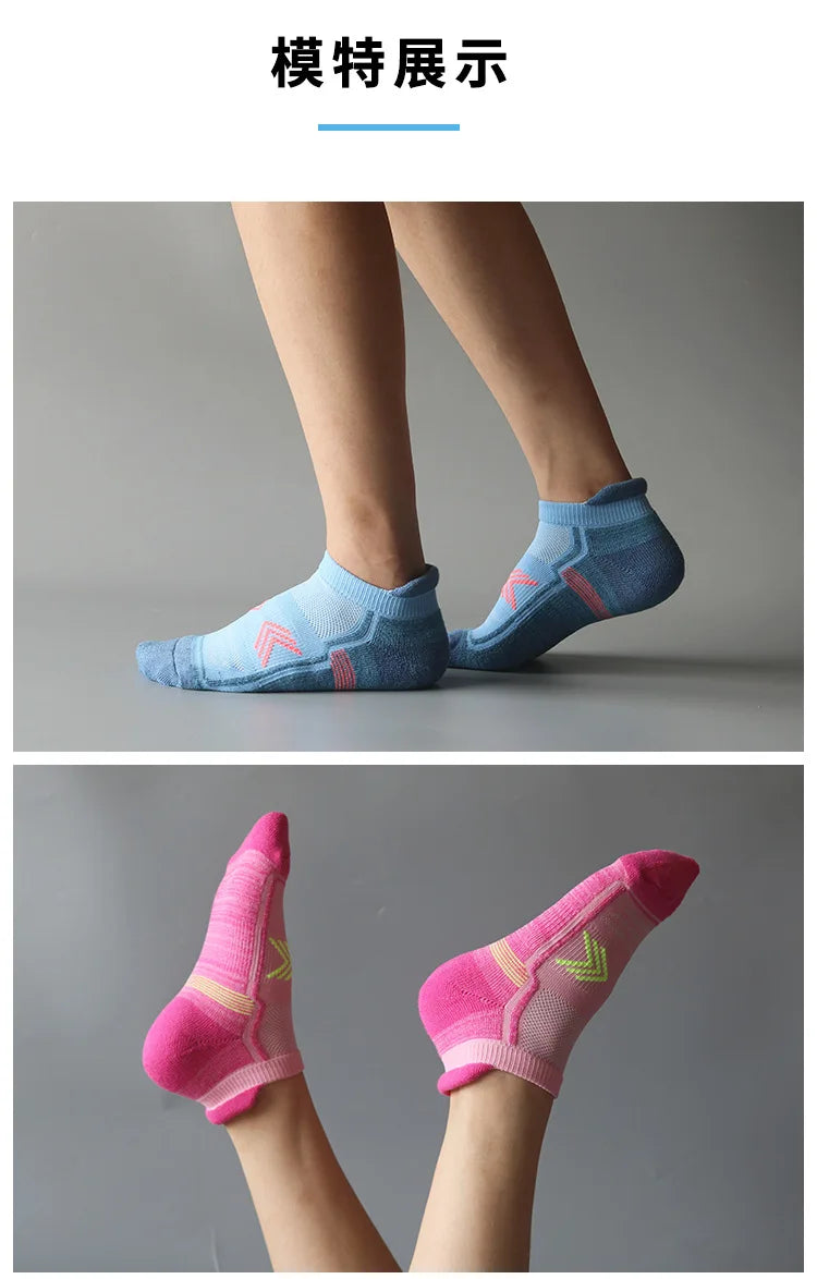 Women's Sports Socks – Breathable Cotton-Nylon Knit
