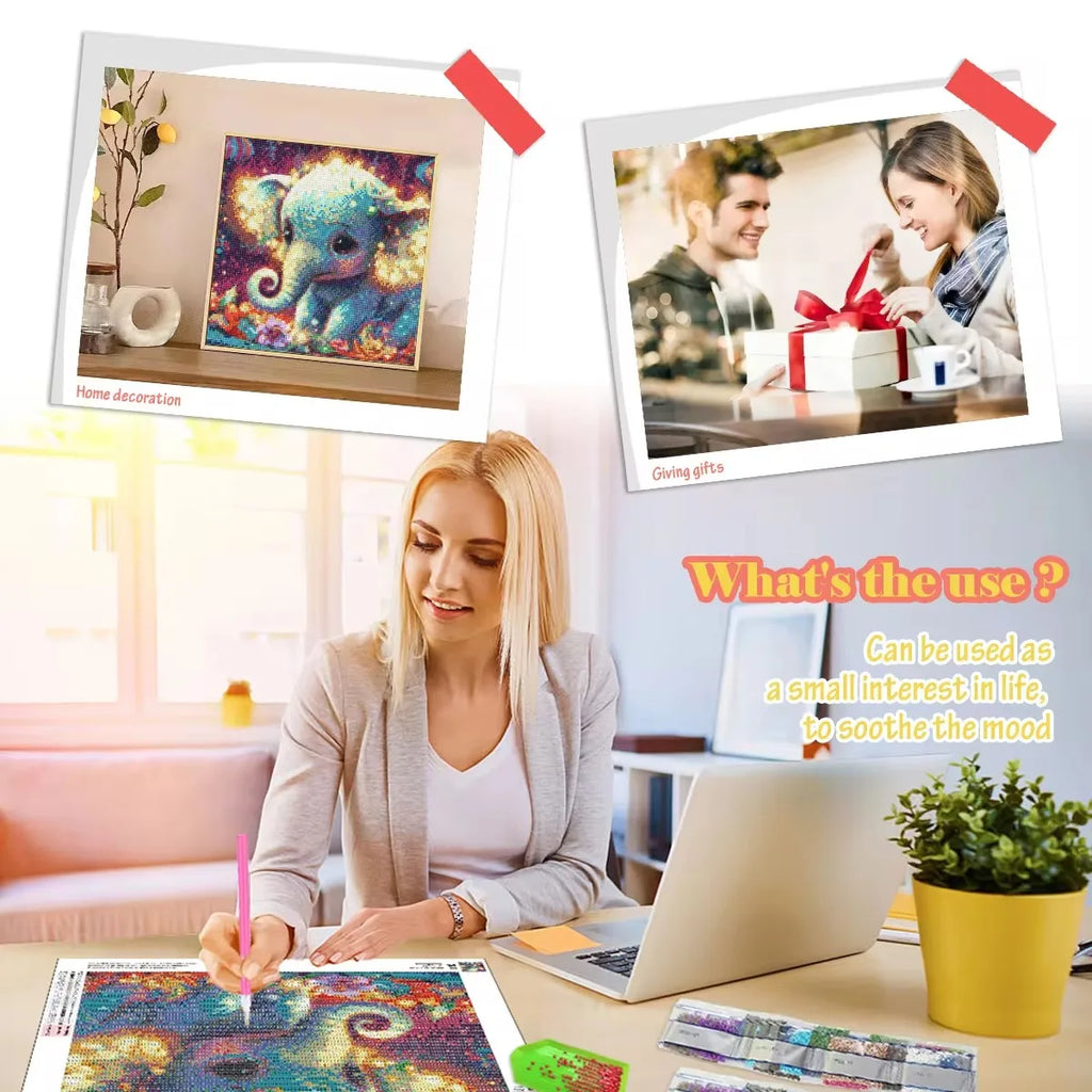 RUOPOTY Landscape Diamond Painting Kit — DIY Mosaic