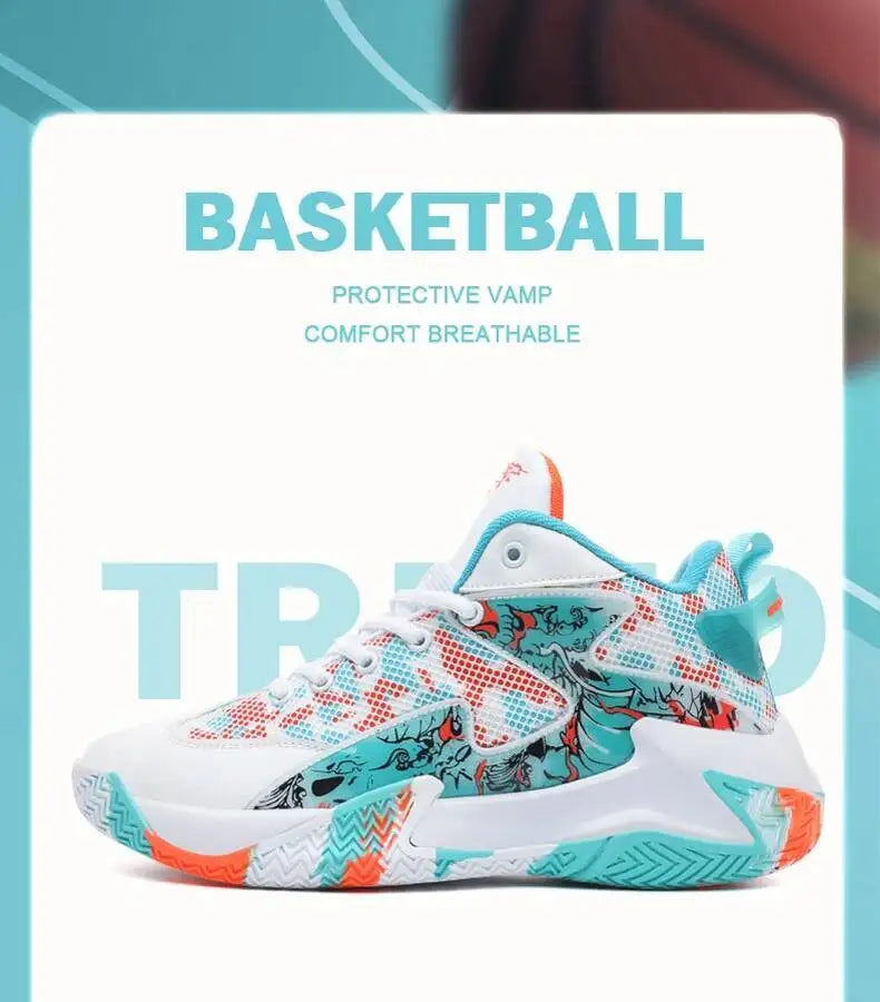 Women's Non-Slip Basketball Sneakers – Lightweight Casual Tennis Shoes