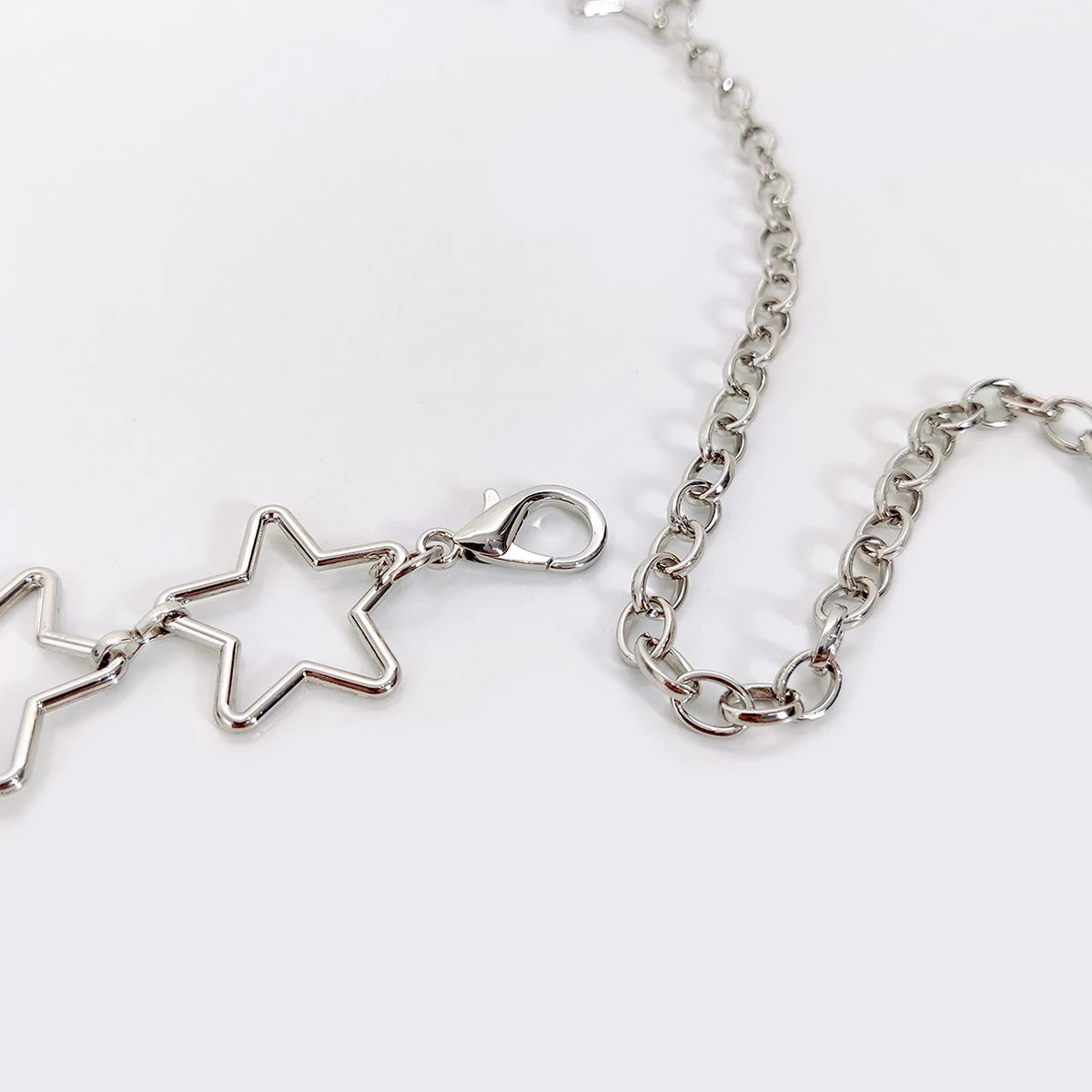 Metal Star Chain Cowgirl Belt — Adjustable Western Concho Waistband for Dresses & Jeans