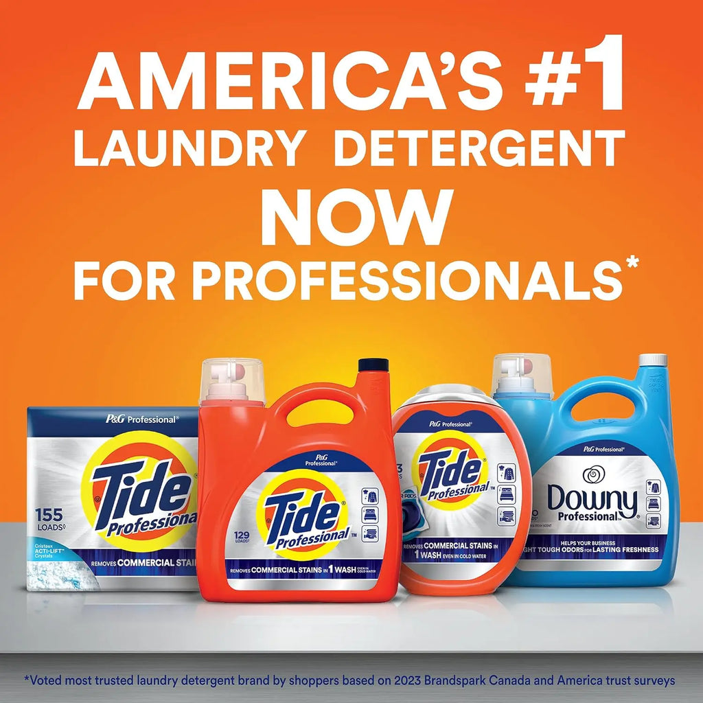 Commercial-Grade Clean at Home — Professional Bulk Laundry Detergent Powder | 173 Loads, 197 oz, Acti-Lift Crystals