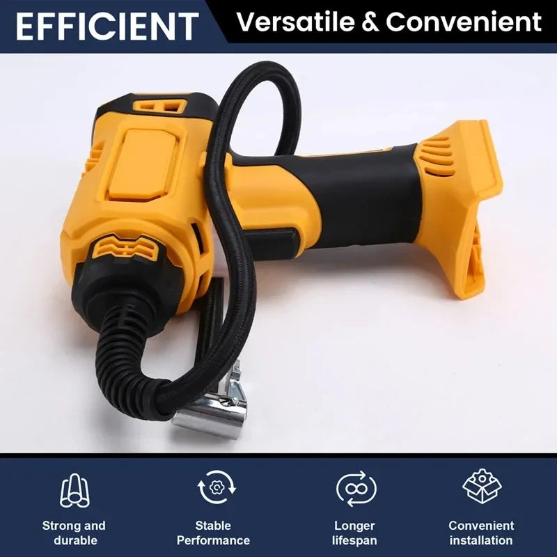 Cordless Tire Inflator with Digital Pressure Control