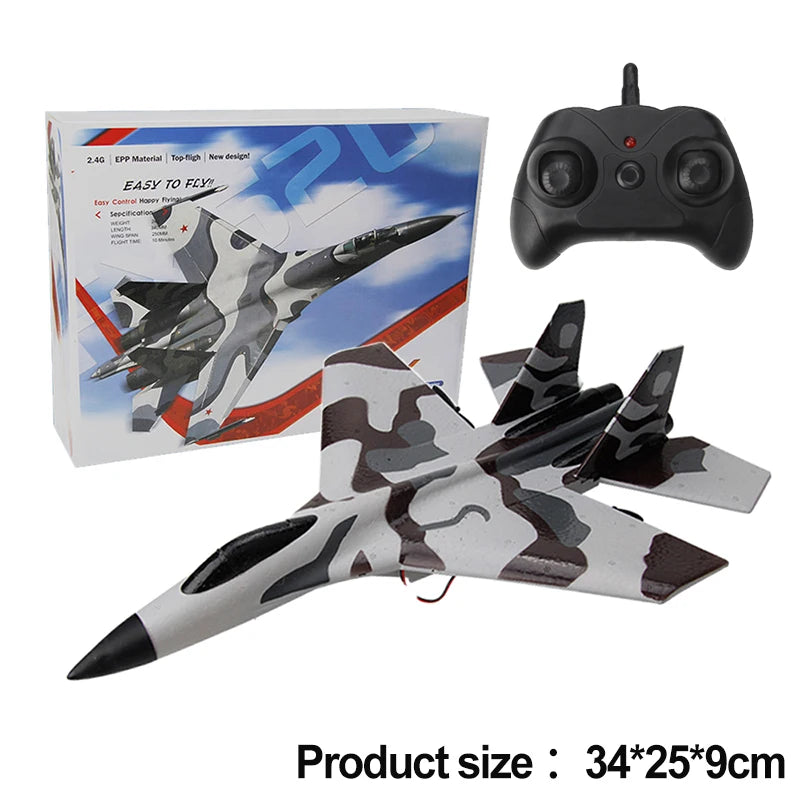 SU35 2.4G RC Foam Fighter Glider Airplane – Remote Control EPP Fixed Wing Plane