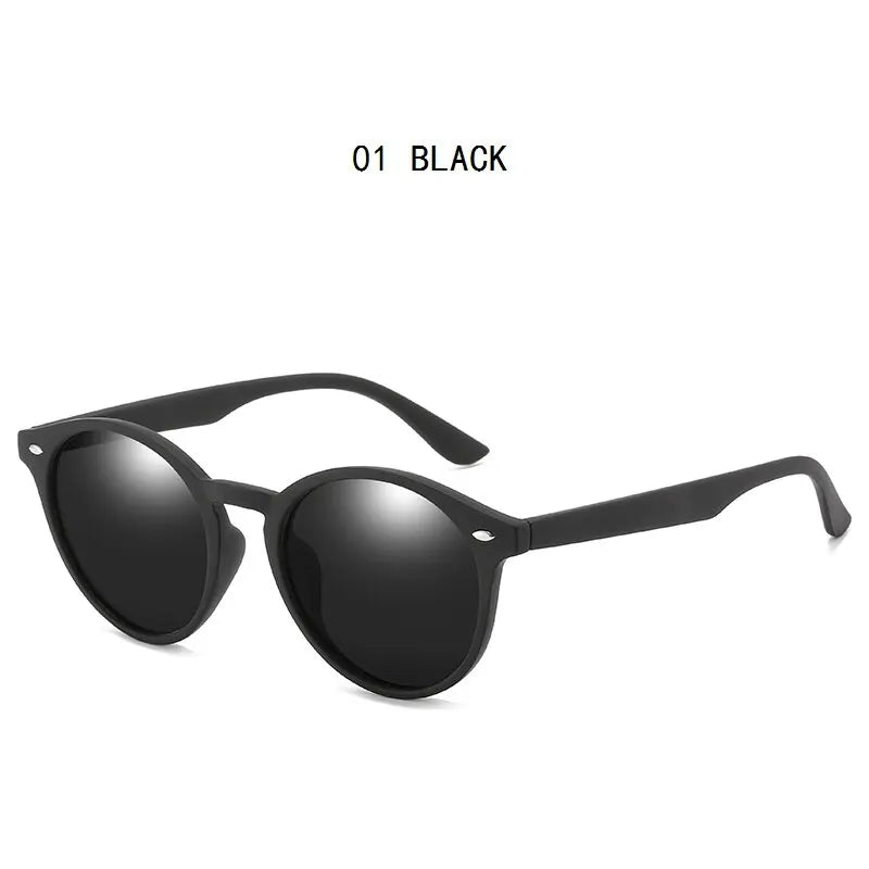 Fashion Round Vintage Sunglasses | Classic Circle Oval UV Protection for Men & Women