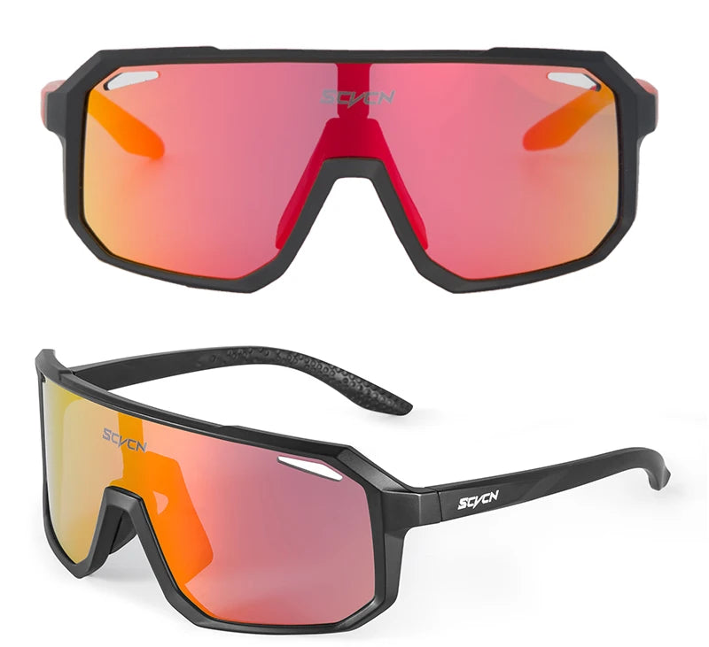 SCVCN Cycling Sunglasses — UV400 Polarized Sports Eyewear for Men & Women