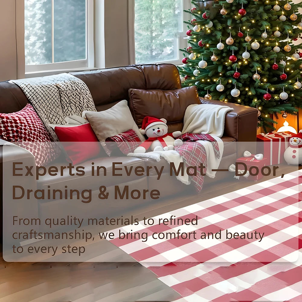 Bubu & Dudu Cute Flannel Floor Mat – Soft Non-Slip Rug for Living Room, Bedroom & Kitchen
