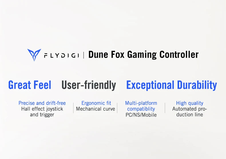 Flydigi Vader 4 Pro Wireless Gaming Controller — Hall Effect, Multi-Platform & Back Buttons