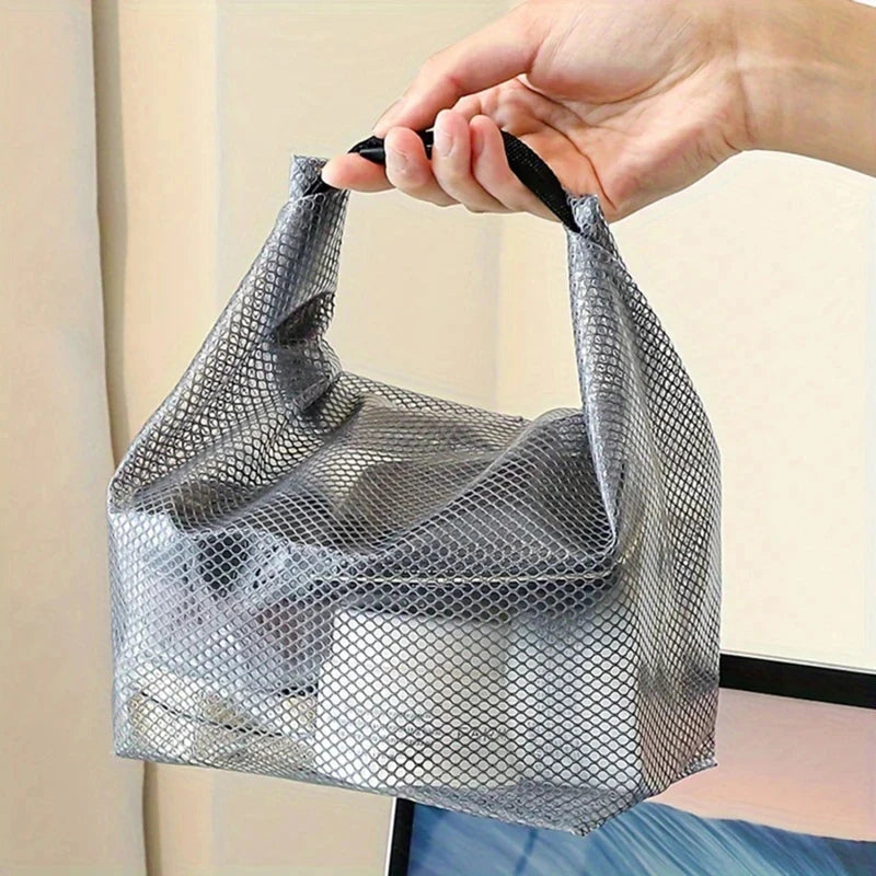 Waterproof PVC Drawstring Bag – Large Capacity Gym Swimming Toiletry Bag Unisex