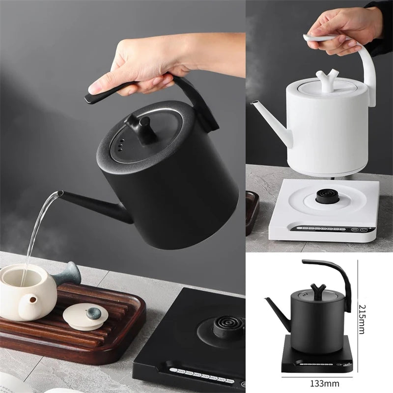 Smart Electric Kettle – 7 Temperature Settings, 304 Stainless Steel, Ultra-Fast Boiling, 220V