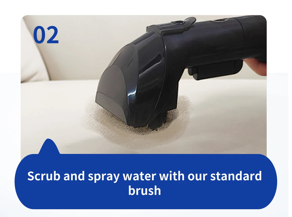 ABIR G80 Handheld Carpet Cleaner — 150000Pa Wet & Dry Vacuum for Home, Sofa, Window, Car, Pet & Upholstery Spot Cleaning
