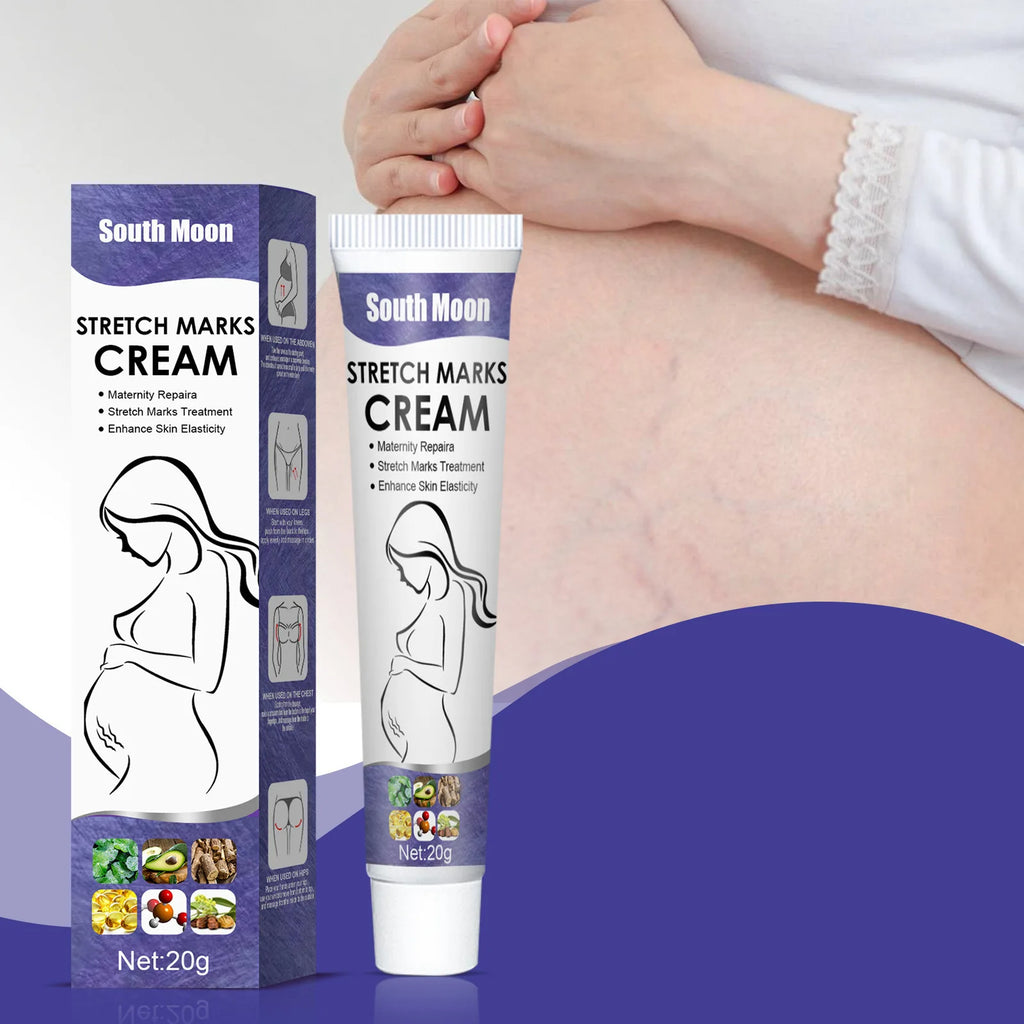 Stretch Marks Permanent Removal Cream — Maternity Repair, Anti-Wrinkle & Firming Skin Care 20g