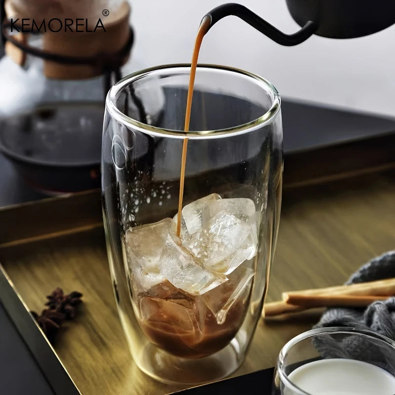 Double-Wall Glass Cup – Five Size Options