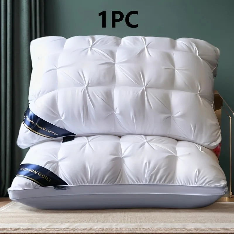 Hotel-Quality Cervical Pillow Insert – High & Low Profile, Washable, Standard Size 48x74cm