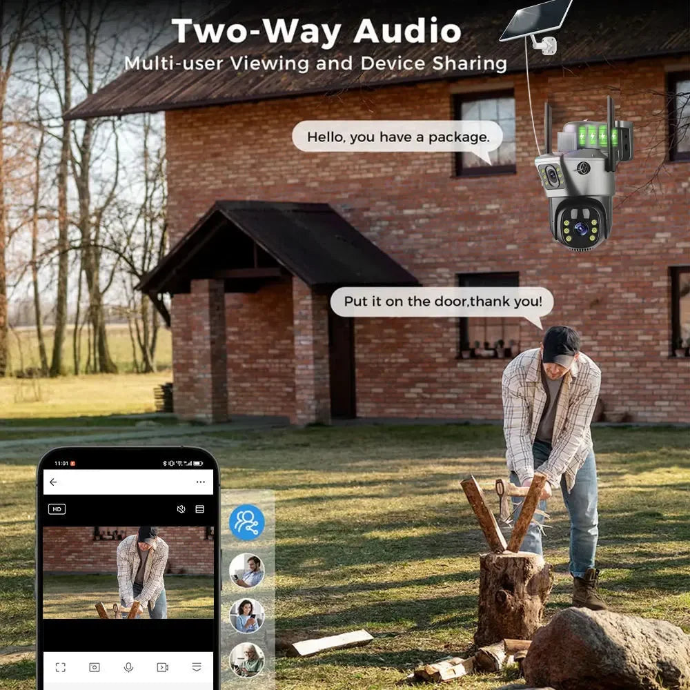 Jaxcam Solar Security Camera – Wi-Fi or 4G Options