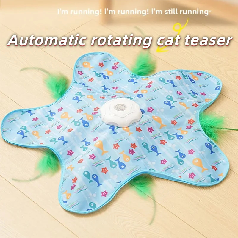 Automatic Electric Cat Turntable Interactive Toy