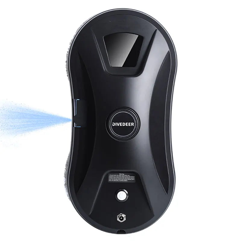 DIVEDEER Window Cleaning Robot – 5600PA Suction, Electric Spray & Fall Prevention Remote Cleaner
