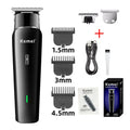 Kemei KM-1115 Professional Hair Clipper – USB Fast Charge, 160-Min Battery, Low Noise, Cordless