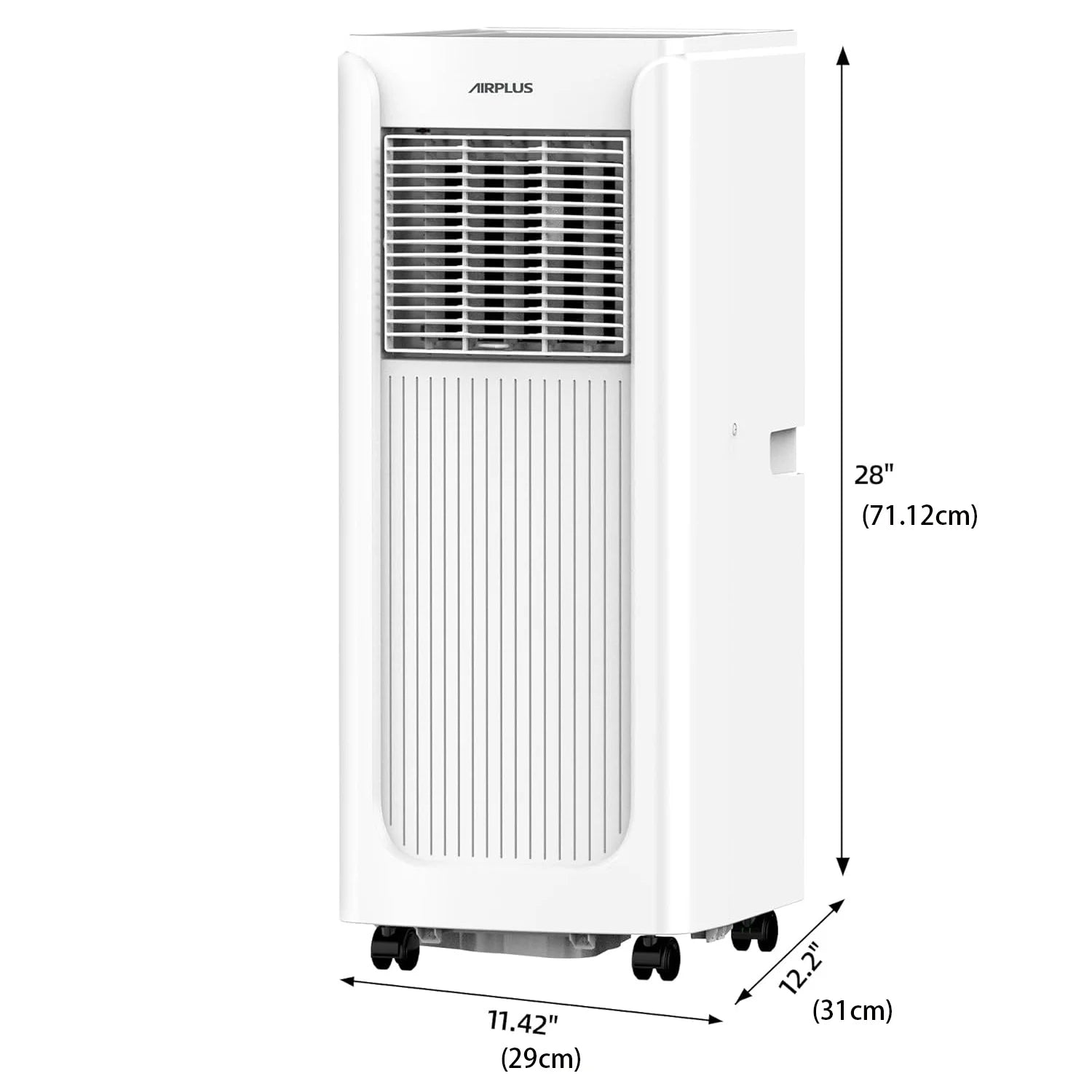 AIRPLUS Portable Air Conditioner — 550 Sq Ft AC Unit with Dehumidifier, Remote, Sleep Mode & Quiet Cooling