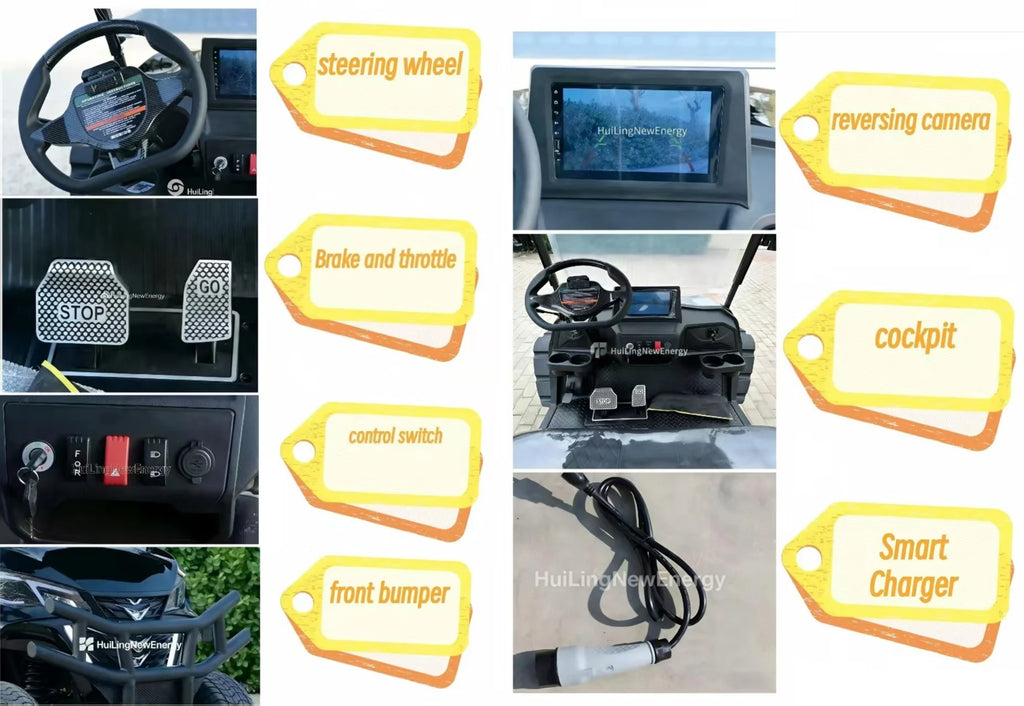 Airo The Most Popular 8-seater Electric Golf Carts in the United States, 6+2-seater Sightseeing Carts, and 8-seater Golf Carts
