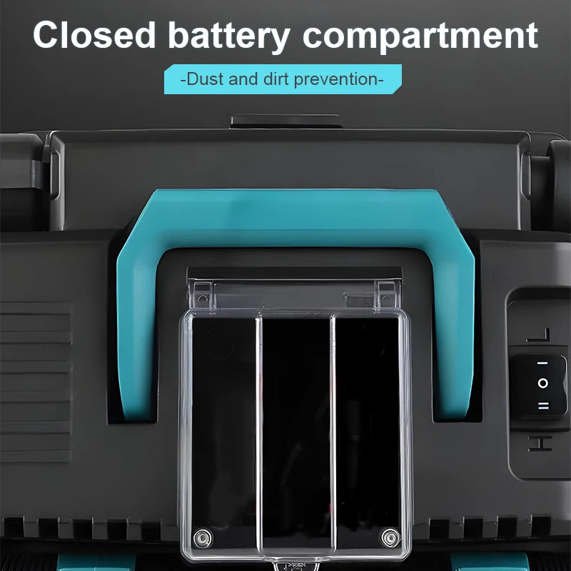 Industrial Drum Vacuum Cleaner – Brushless Dust Collector for Makita (No Battery)