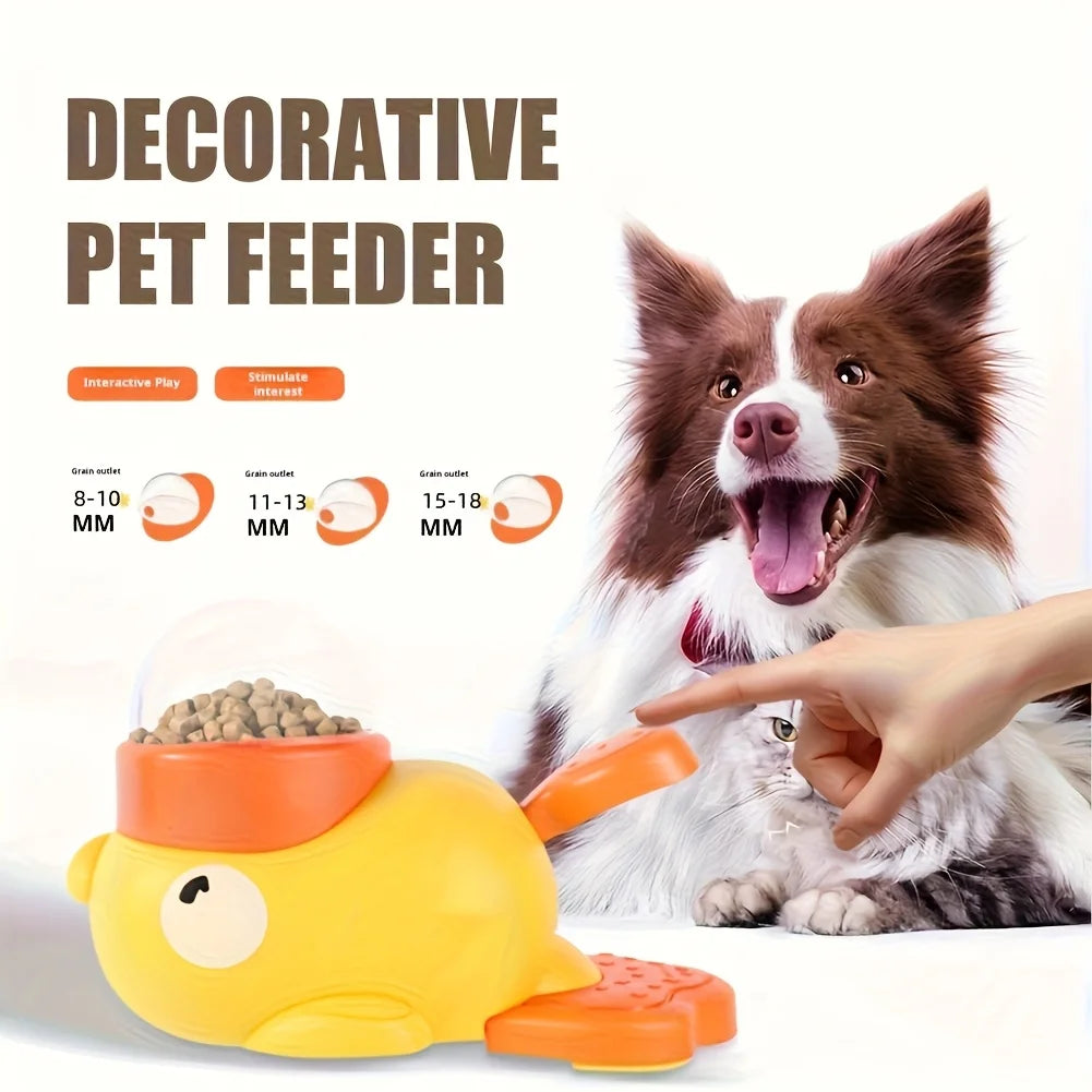 Duck Snack Dispenser Slow Feeder for Small & Medium Dogs