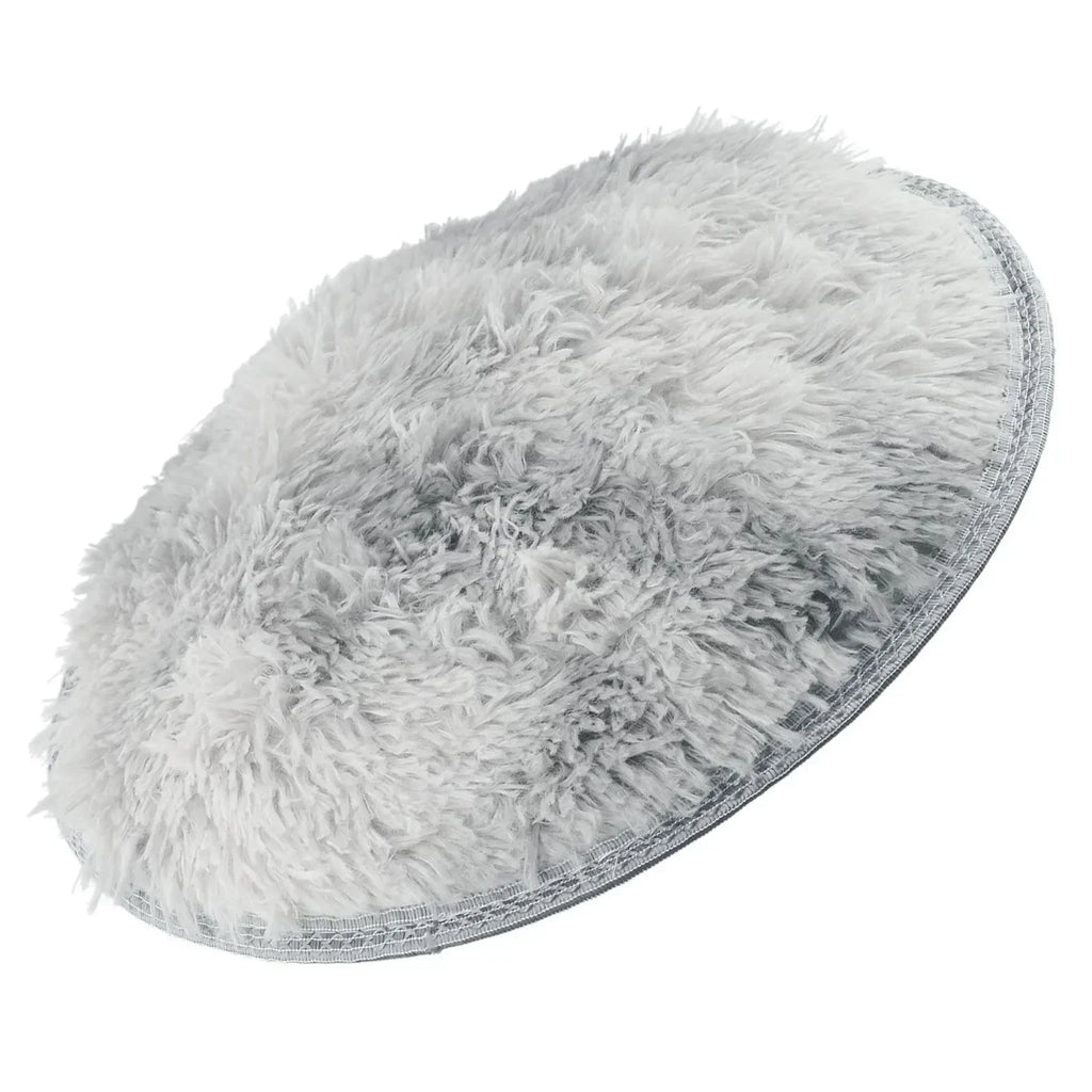 Round Shaggy Area Rug – Soft Non-Slip Circle Carpet for Bedroom & Living Room