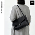 Head Layer Cowhide Leather Commuter Tote Bag – Large Capacity Crossbody Shoulder Bag for Women