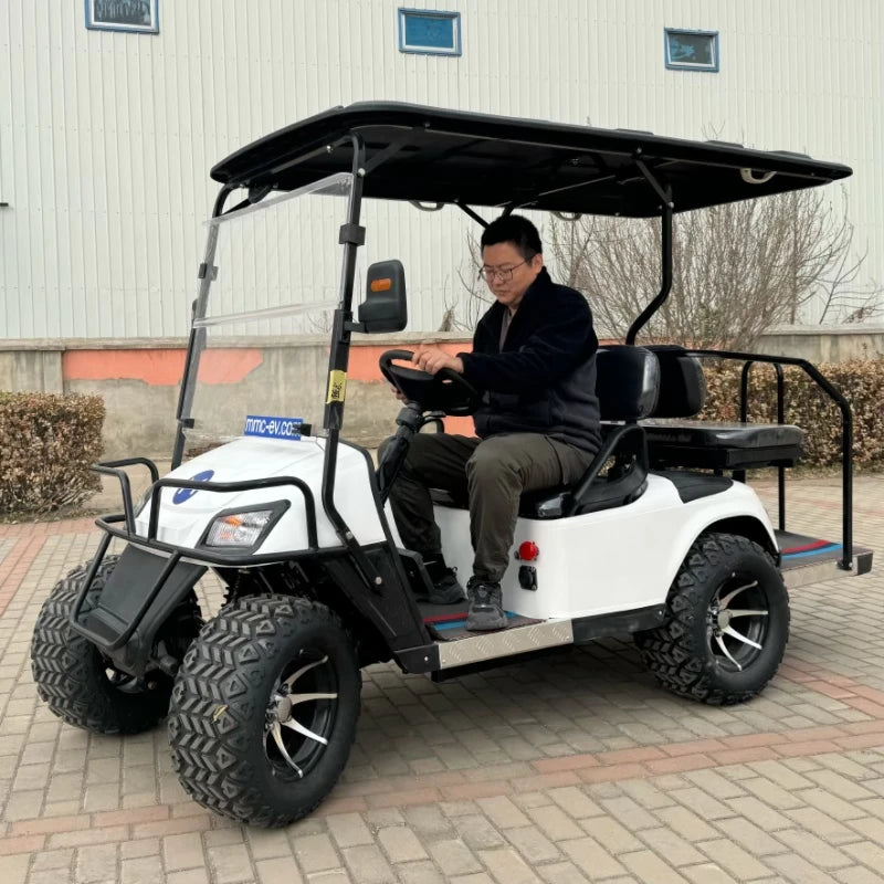 MMC Factory Price Brand New Designed 2 4 6 8 Seater 48V 60V 72V Battery Operated Golf Buggy4000W/15000W Electric Golf Cart