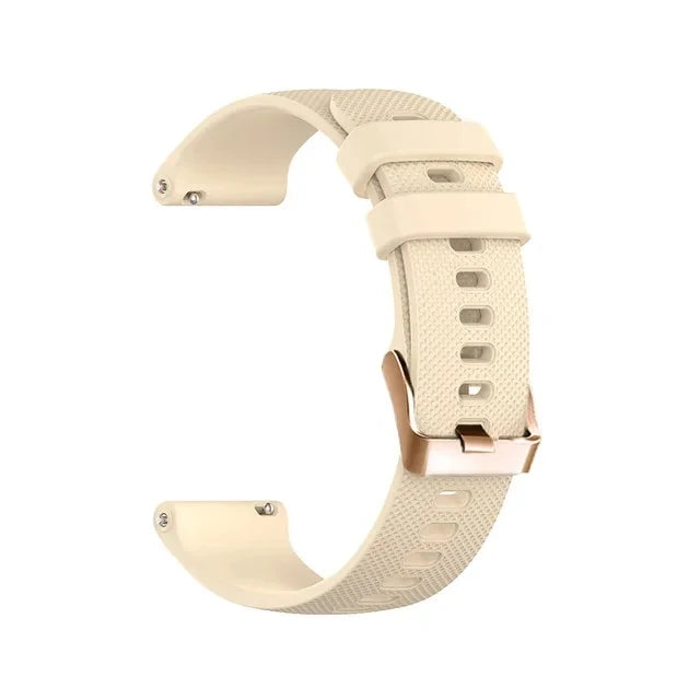 Leather & Silicone Watch Band for Huawei Watch GT 4/5 41mm & GT 5 Pro 42mm | 18mm Quick Release Strap