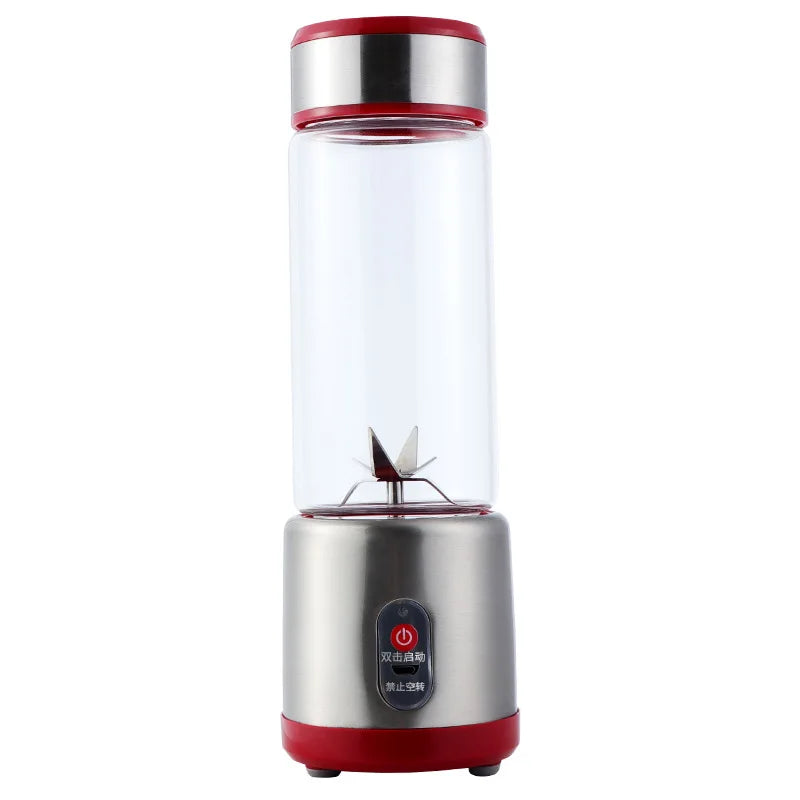 Multifunction Portable USB Rechargeable Blender – Electric Fruit Mixer, Orange Juicer & Milkshake Maker