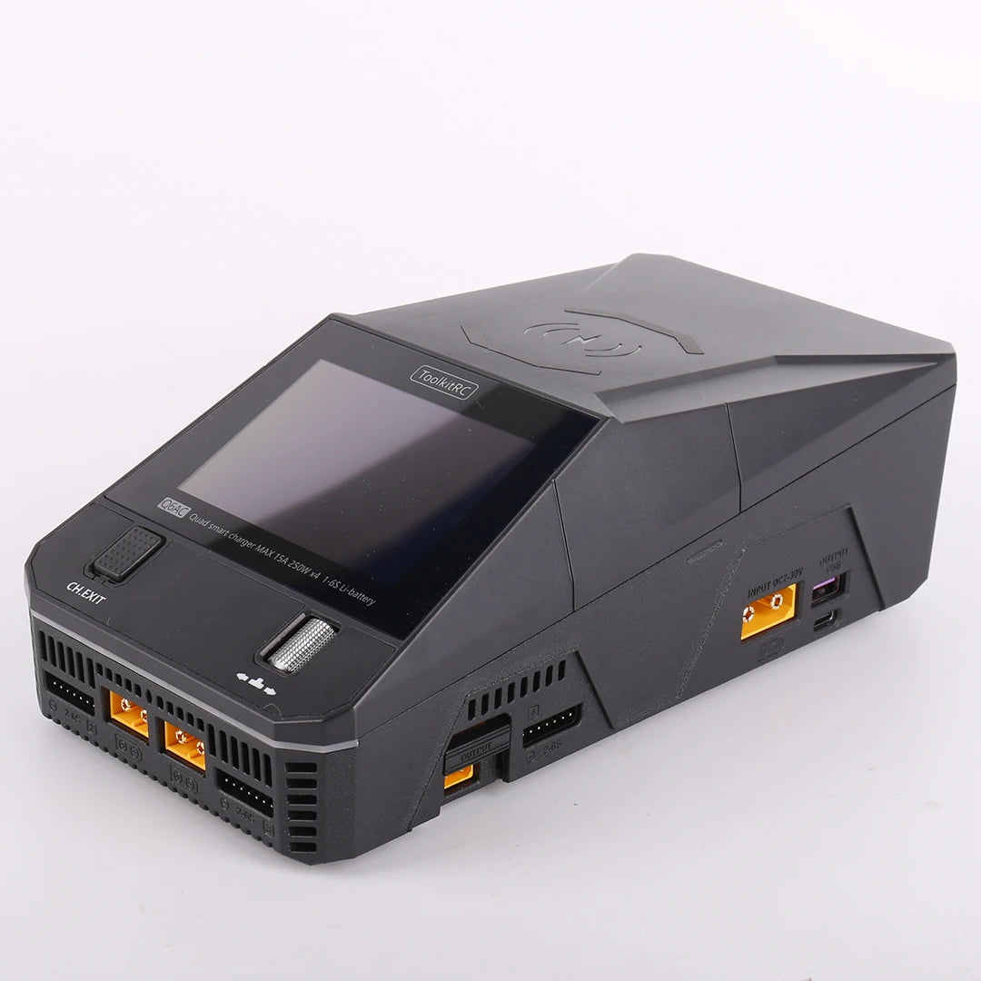 ToolkitRC Q6AC Multi-Chemistry Battery Charger — LiPo, LiFePO4, NiMH & Lead-Acid