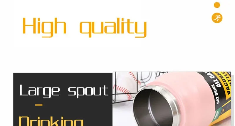 Large Capacity Vacuum Thermos Bottle with Handle & Straw – 304 SS, 6–12Hr Insulated, 800ml–1500ml, 16 Colors