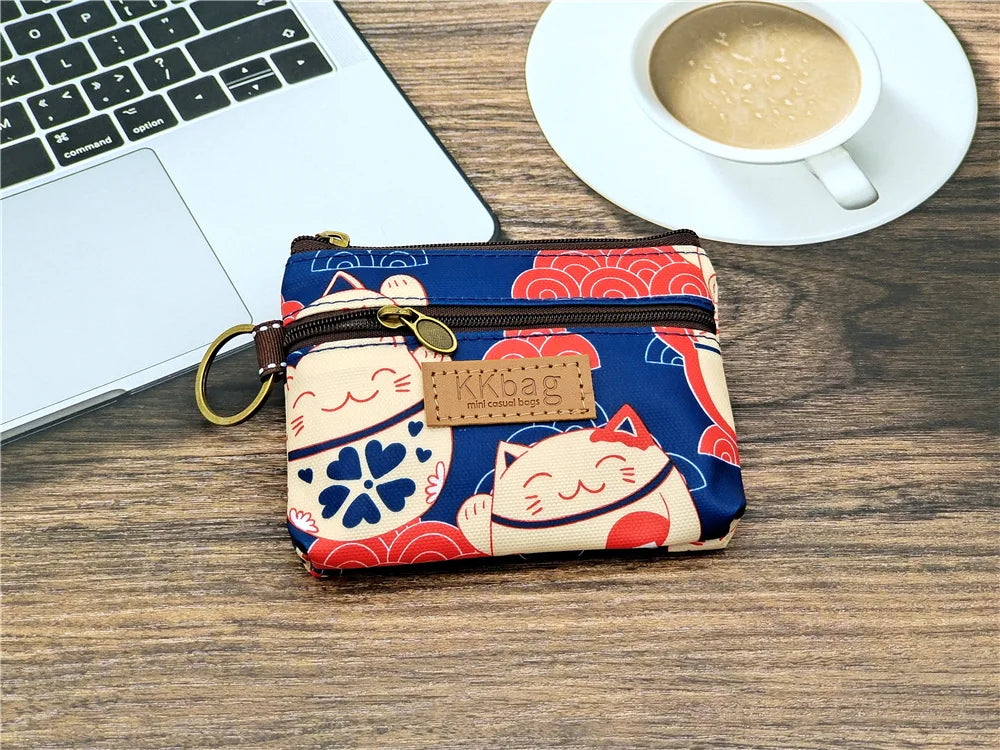 Cute Animal Coin Purse – Kawaii Zipper Wallet & Card Holder for Women, Girls & Students