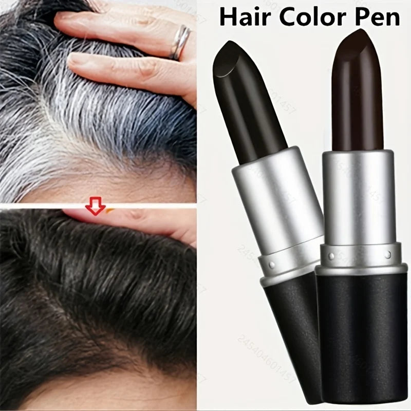 Temporary Hair Color Pen — Instant Root Touch-Up & Gray Coverage