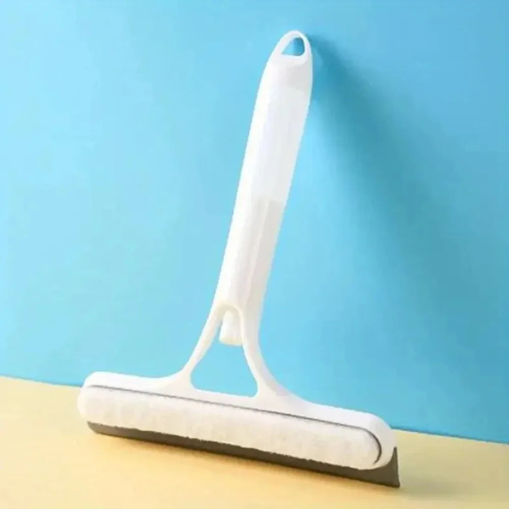 3-in-1 Multifunctional Glass & Window Cleaner with Built-In Spray Bottle
