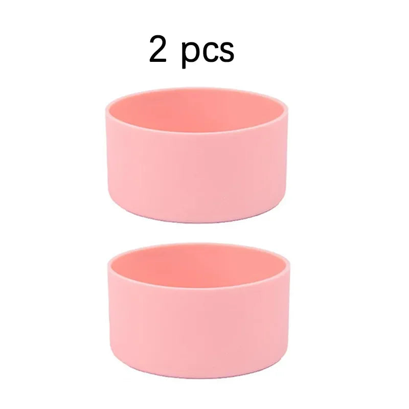2-Pack Silicone Water Bottle Bottom Sleeve – Protective Boot Cover for Stanley 20/30/40oz Tumbler & Quencher