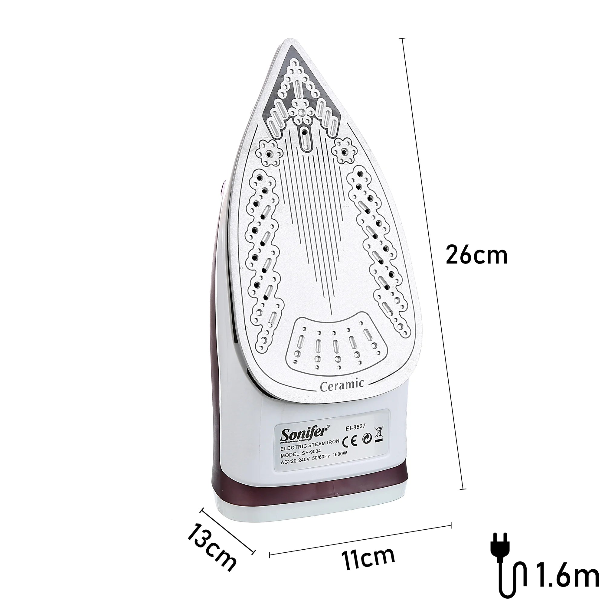 Portable Mini Steam Iron & Garment Steamer — Adjustable Ceramic Soleplate (v2)