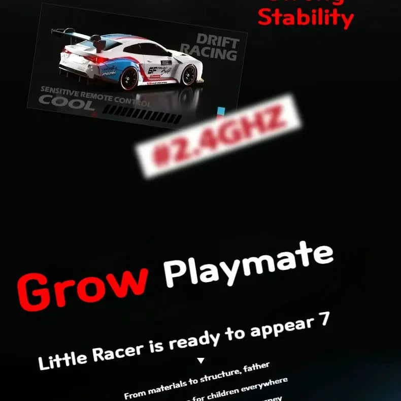 1:24 Scale 4WD RC Drift Car – High Speed Electric Racing Car for Kids & Adults