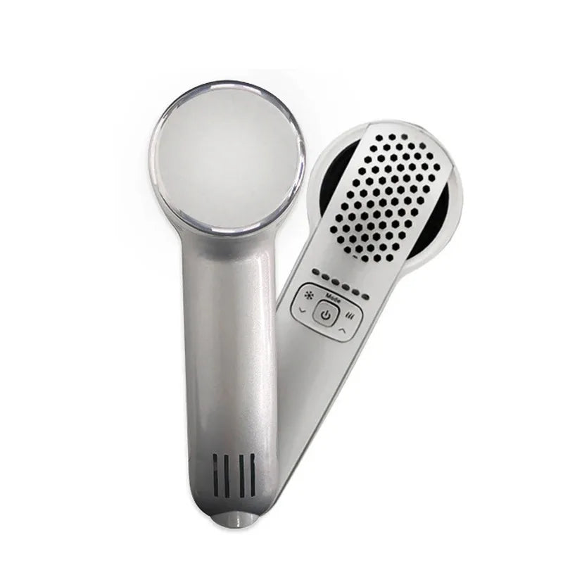 Hot & Cold Facial Hammer Skin Rejuvenation Device – Pore Tightening, Lifting & Anti-Aging Face Massager