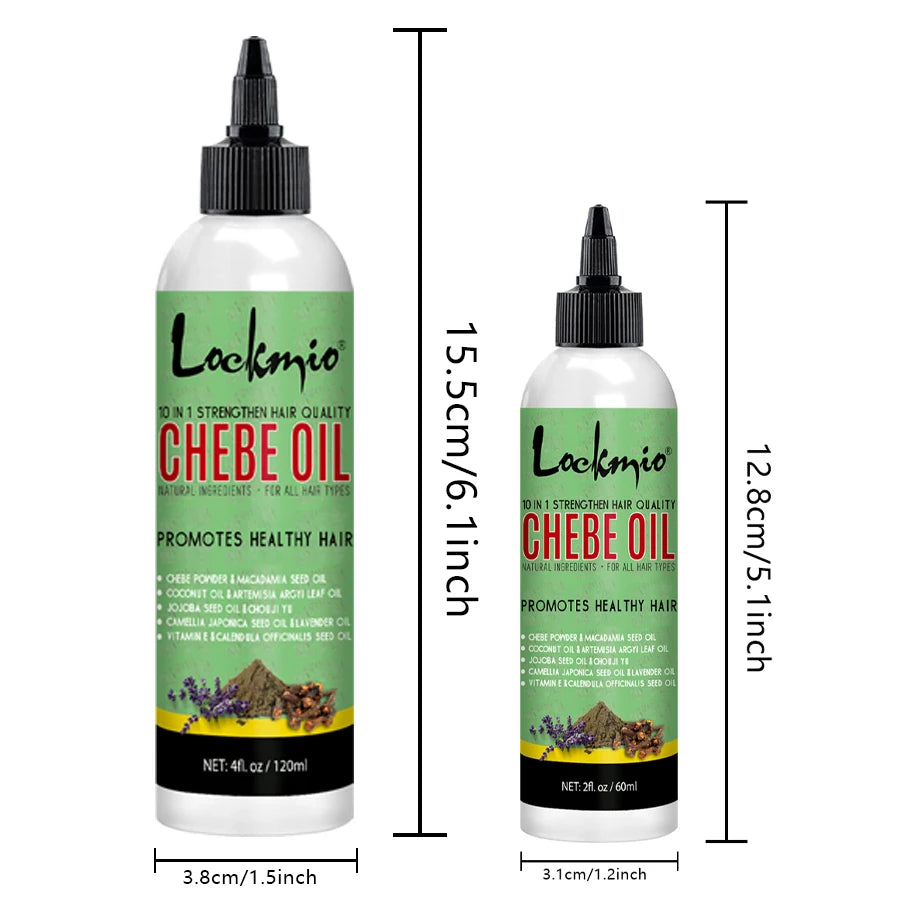 LOCKMIO Chebe Hair Oil for Scalp Soothing Nourishing Roots Hair Care Products for Men and Women Chebe Moisturizing Conditioner