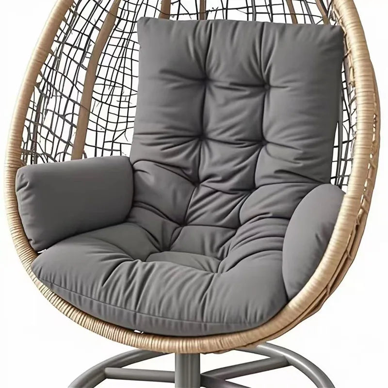 Egg Chair Hammock Cushion — Thick Polyester Seat & Back Pad for Hanging Basket Chairs, Garden & Living Room