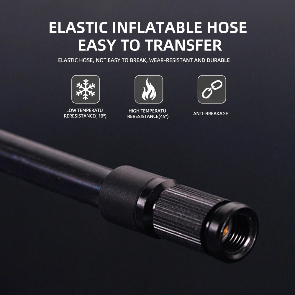 ThinkRider Pocket Bike Tire Pump with Digital Display
